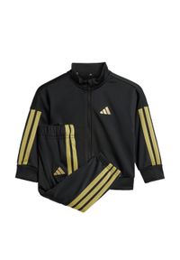 Adidas - Dres Essentials CLIMACOOL Kids. Okazja: na uczelnię. Kolor: czarny, wielokolorowy, żółty. Materiał: dresówka. Styl: sportowy