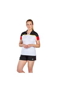 ERIMA - Damska koszulka polo Erima Change. Typ kołnierza: polo. Kolor: czarny, wielokolorowy, biały. Sport: piłka nożna #1
