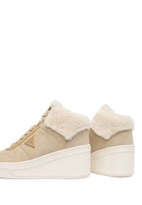 Guess Sneakersy FLFRFR SUE12 Beżowy. Kolor: beżowy. Materiał: materiał #3