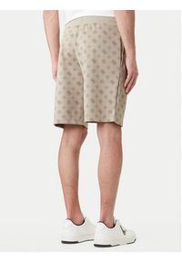 Guess Szorty sportowe Z6GD03 K2851 Beżowy Regular Fit. Kolor: beżowy. Materiał: syntetyk. Styl: sportowy #3