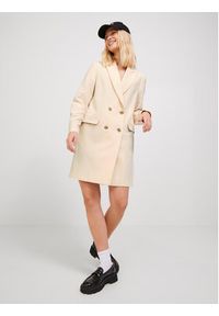 JJXX Sukienka codzienna Mary 12224846 Écru Regular Fit. Okazja: na co dzień. Kolor: beżowy. Materiał: syntetyk. Typ sukienki: proste. Styl: casual #4