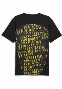 Puma - Męska koszulka przedmeczowa Borussia Dortmund 24/25 PUMA Black Faster Yellow. Kolor: żółty, wielokolorowy, czarny