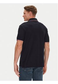 TOMMY HILFIGER - Tommy Hilfiger Polo MW0MW38457 Granatowy Classic Fit. Typ kołnierza: polo. Kolor: niebieski. Materiał: bawełna #3