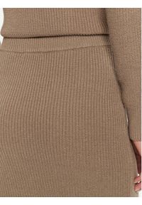 Guess Spódnica ołówkowa Zylee W4BD64 Z2WX0 Beżowy Slim Fit. Kolor: beżowy. Materiał: syntetyk