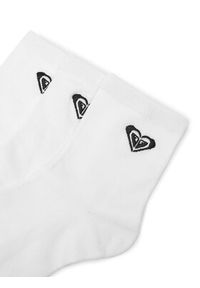 Roxy Zestaw 3 par niskich skarpet damskich AS_ROXY_06Z_SS25 (3-PACK) Biały. Kolor: biały. Materiał: materiał, bawełna #3