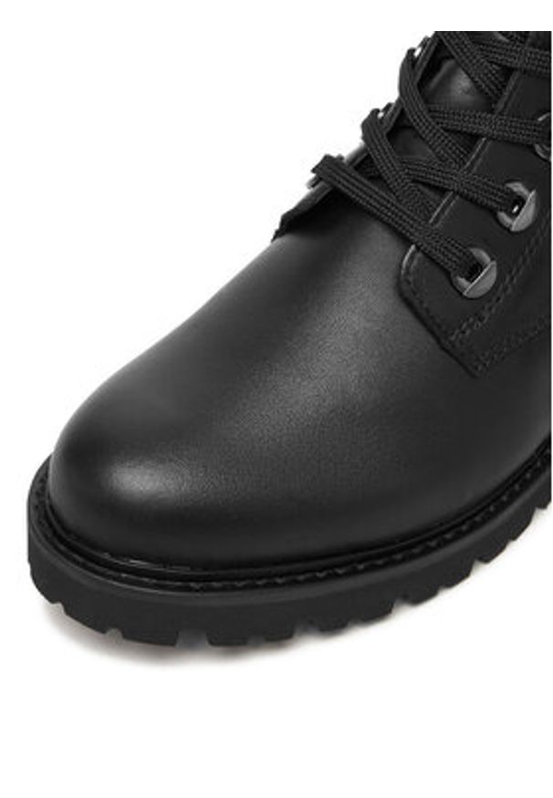 Remonte Trzewiki D8671-01 Czarny. Kolor: czarny. Materiał: skóra