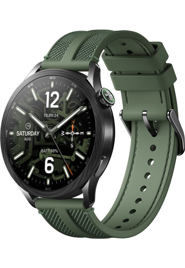 Smartwatch Xiaomi Watch S5 Zielony (BHR08IXGL). Rodzaj zegarka: smartwatch. Kolor: zielony