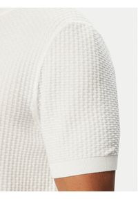BOSS Sweter H-Nilton 50560468 Biały Regular Fit. Kolor: biały. Materiał: bawełna #3