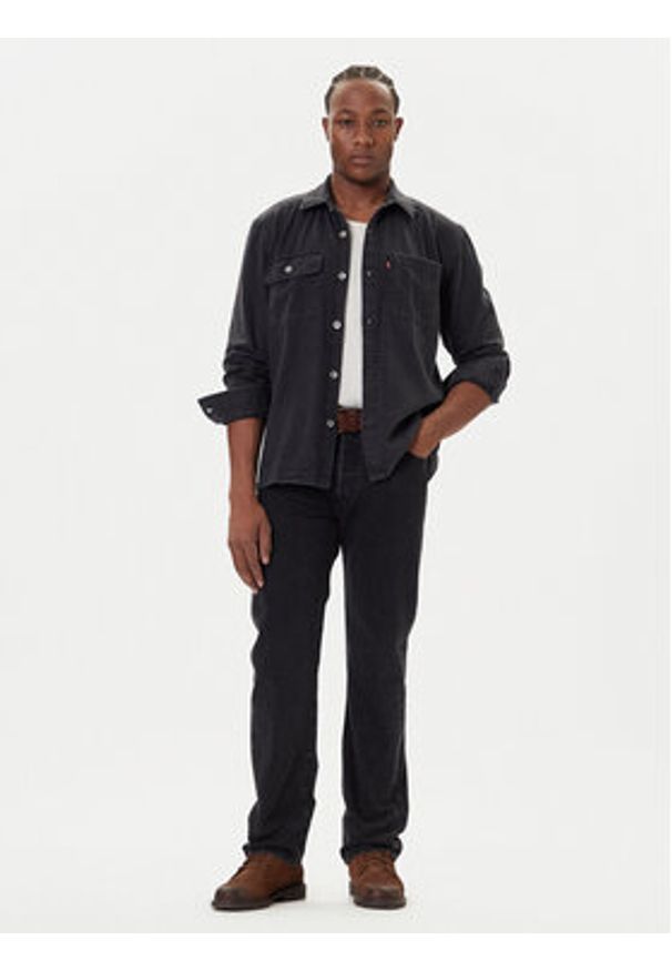 Levi's® Koszula jeansowa Truckee 003NW-0001 Czarny Relaxed Fit. Kolor: czarny. Materiał: bawełna