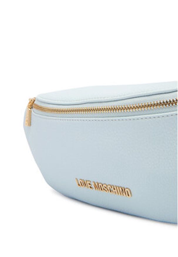 Love Moschino - LOVE MOSCHINO Nerka JC4010PP1OLB0701 Błękitny. Kolor: niebieski. Materiał: skóra