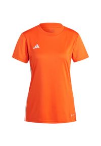 Adidas - Koszulka damska adidas Tabela 23 Jersey. Kolor: pomarańczowy. Materiał: jersey