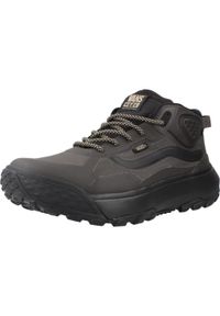 Vans - Buty VANS MTE CROSSPATH MID Czarny. Kolor: czarny. Materiał: syntetyk, tkanina #1