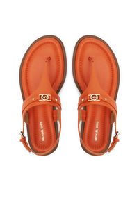MICHAEL Michael Kors Sandały T-Strap 40S5MAFS4L Pomarańczowy. Kolor: pomarańczowy. Materiał: skóra #6