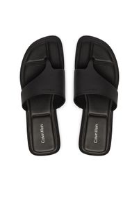 Calvin Klein Japonki Leather Toe Post Sandals HW0HW02866 Czarny. Kolor: czarny. Materiał: skóra #1