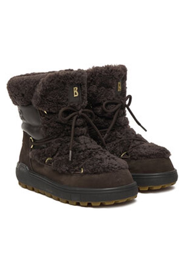 Bogner Śniegowce Chamonix S 10 A 22546704 Brązowy. Kolor: brązowy. Materiał: skóra