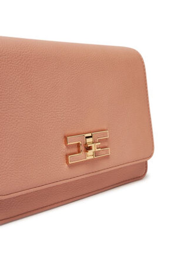 Elisabetta Franchi Torebka BS-11A-51E2-V280 Różowy. Kolor: różowy. Materiał: skórzane