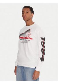 DC Longsleeve Slathletic EDYZT04357 Biały Heritage Fit. Kolor: biały. Materiał: bawełna. Długość rękawa: długi rękaw