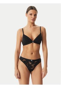 Hugo - HUGO Stringi Bloom 50561611 Czarny. Kolor: czarny. Materiał: syntetyk #2