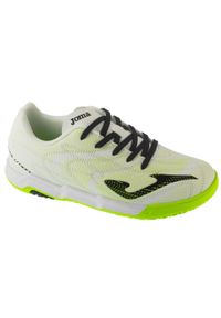 Joma - Buty halowe do piłki nożnej chłopięce, Evolution Jr 25 EVJW IN. Kolor: biały. Sport: piłka nożna