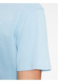 Under Armour T-Shirt Ua M Logo Emb Heavyweight Ss 1373997 Błękitny Loose Fit. Kolor: niebieski. Materiał: bawełna #5