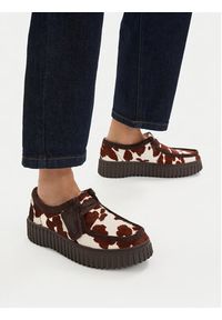 Clarks Półbuty Torhill Bee 26186666 Brązowy. Kolor: brązowy. Materiał: skóra #4