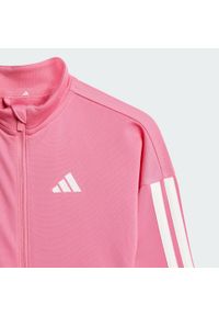 Adidas - Dres Essentials CLIMACOOL Kids. Kolor: biały, wielokolorowy, różowy. Materiał: dresówka