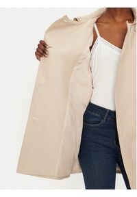 Morgan Trencz 241-GLADIA Beżowy Slim Fit. Kolor: beżowy. Materiał: bawełna, syntetyk #3