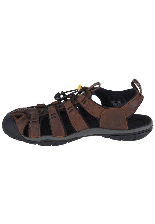 keen - Buty do chodzenia męskie Keen Clearwater Cnx Men. Kolor: wielokolorowy, czarny, brązowy. Materiał: materiał, syntetyk. Sport: turystyka piesza