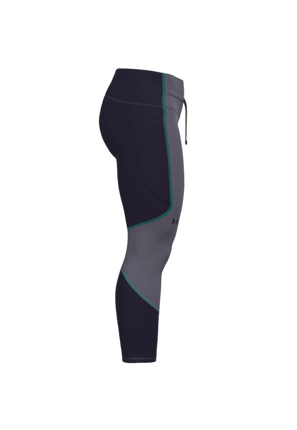 Spodnie treningowe damskie Under Armour Heatgear Noslip. Kolor: szary. Sport: fitness