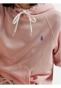 Polo Ralph Lauren Bluza 211935583016 Różowy Regular Fit. Typ kołnierza: polo. Kolor: różowy. Materiał: bawełna #5