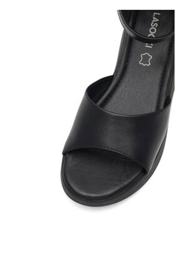 Lasocki Sandały OLAY ARC-2287-11 Czarny. Kolor: czarny. Materiał: skóra