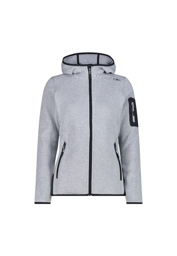 Bluza damska turystyczna CMP 3H19826. Kolor: szary. Styl: sportowy. Sport: turystyka piesza