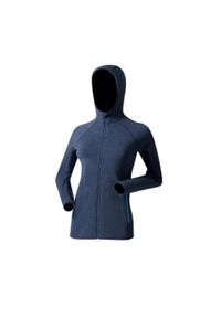 FJORK MERINO - Damska kurtka Merino Ultra 300. Kolor: niebieski. Materiał: elastan, wełna. Sezon: zima. Sport: narciarstwo