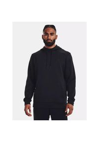 Bluza fitness męska Under Armour Armour Fleece Hoodie. Typ kołnierza: kaptur. Kolor: czarny. Sport: fitness