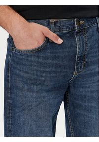 Lee Jeansy Oscar 112355855 Niebieski Relaxed Fit. Kolor: niebieski