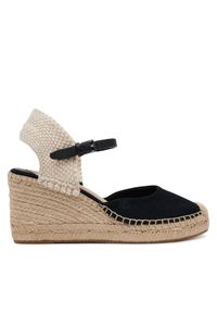 Lauren Ralph Lauren - LAUREN RALPH LAUREN Espadryle Robby 802961836001 Czarny. Kolor: czarny. Materiał: materiał