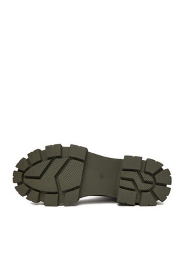 DeeZee Sztyblety 12837-22 Khaki. Kolor: brązowy. Materiał: syntetyk, materiał