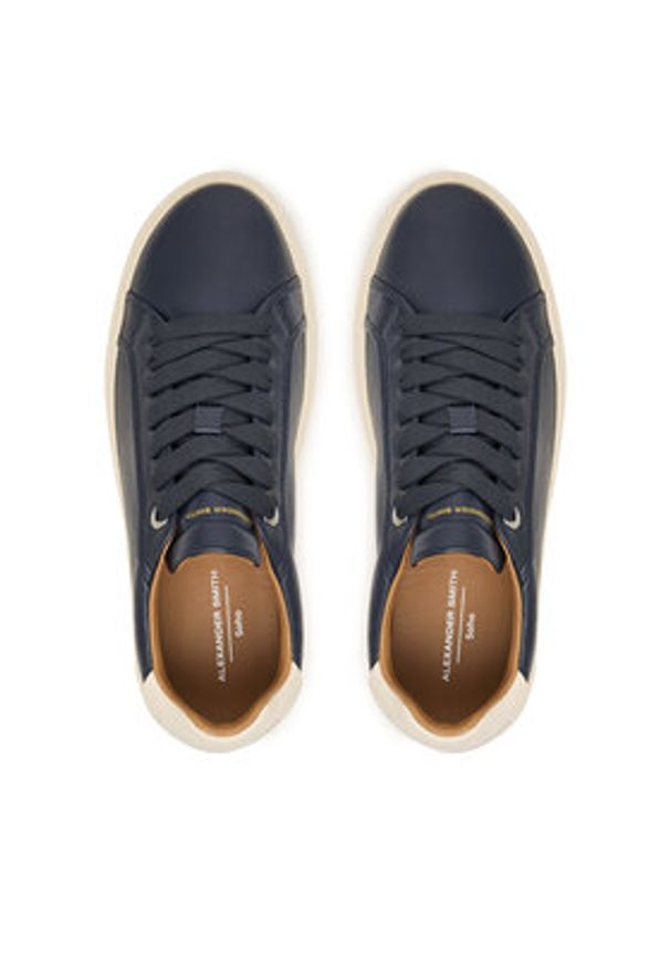 Alexander Smith Sneakersy Soho ASBDSOM 3668 Granatowy. Kolor: niebieski. Materiał: skóra
