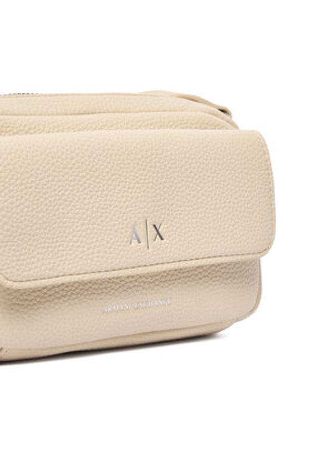 Armani Exchange Torebka XW001547 AF17019 U1092 Beżowy. Kolor: beżowy. Materiał: skórzane