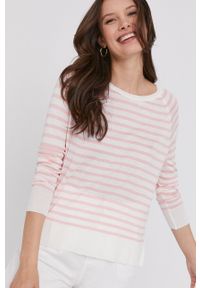 Answear Lab Sweter damski kolor różowy. Okazja: na co dzień. Kolor: różowy. Materiał: dzianina. Długość rękawa: raglanowy rękaw. Styl: wakacyjny #5