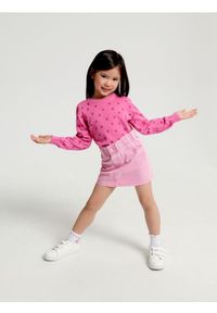 Sinsay - Sweter - fioletowy. Kolor: fioletowy. Materiał: dzianina, bawełna