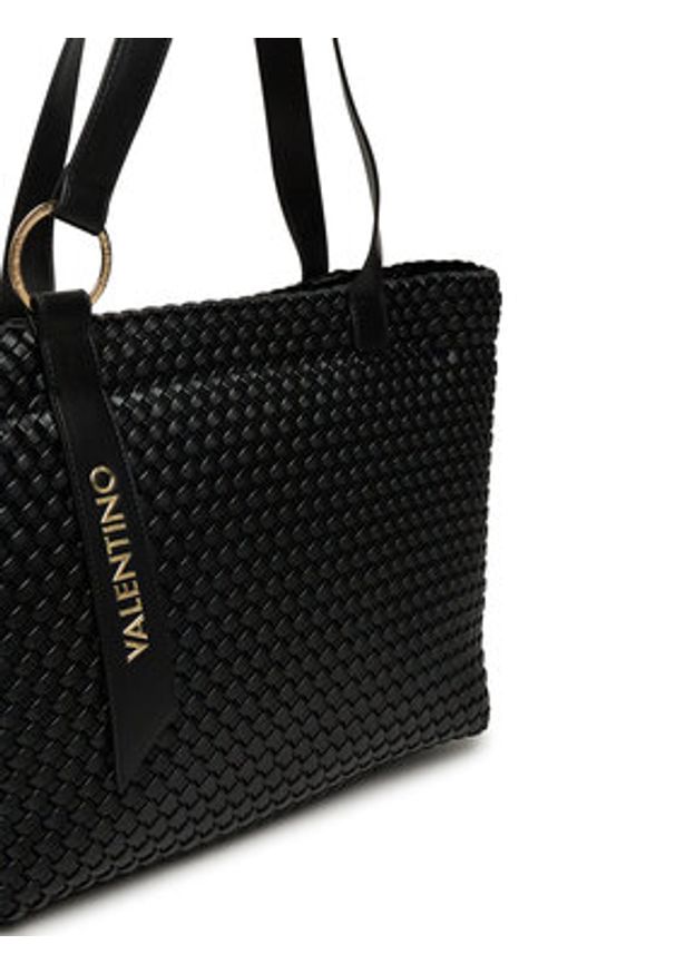 VALENTINO - Valentino Torebka Shantel VBS8Y601 Czarny. Kolor: czarny. Materiał: skórzane
