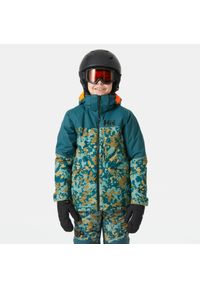 Dziecięca kurtka narciarska Helly Hansen Summit. Kolor: zielony. Sezon: zima. Sport: narciarstwo