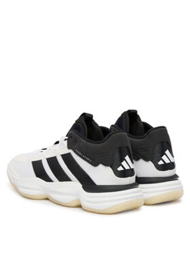 Adidas - adidas Buty halowe Court Stabil KJ1559 Biały. Kolor: biały. Materiał: materiał