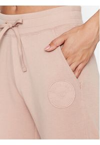 Emporio Armani Underwear Spodnie dresowe 164611 3F256 00455 Beżowy Regular Fit. Kolor: beżowy. Materiał: bawełna, dresówka, syntetyk #3