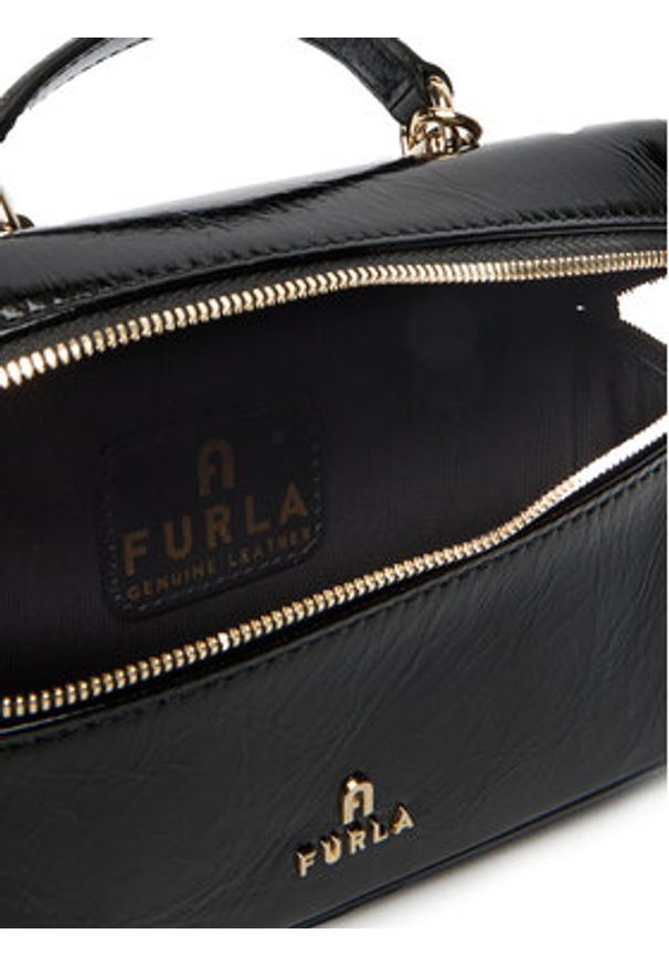 Furla Torebka WE00625 BX4100 CN O6000 1007 Czarny. Kolor: czarny. Materiał: skórzane