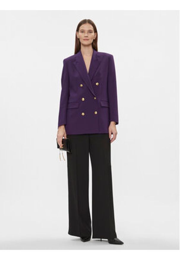 JOOP! Marynarka 30039431 Fioletowy Modern Fit. Kolor: fioletowy. Materiał: syntetyk
