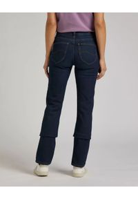 Lee - LEE MARION STRAIGHT DAMSKIE SPODNIE JEANSOWE DARK WORN L301CGPP