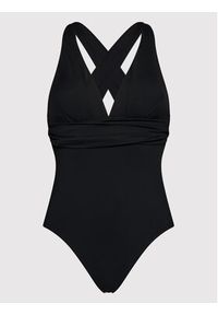 Seafolly Strój kąpielowy Cross Back 10950-942 Czarny. Kolor: czarny. Materiał: syntetyk #4