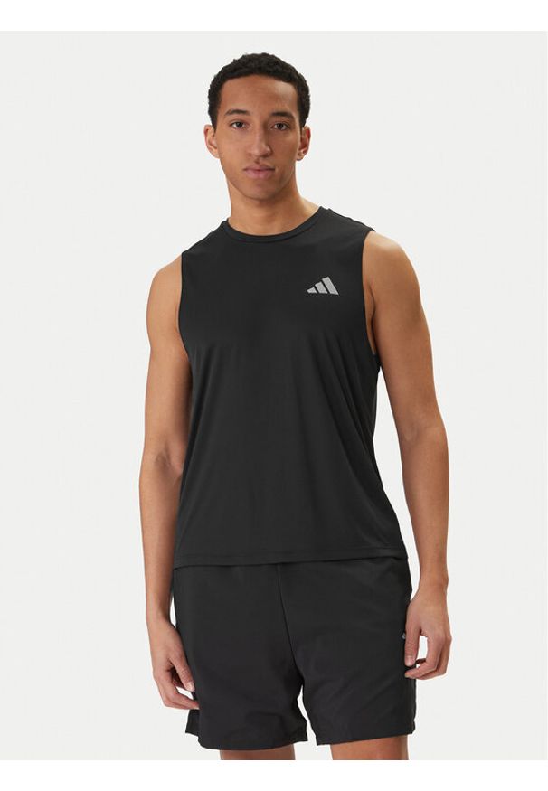 Adidas - adidas Koszulka techniczna adi365 Running Essentials KB5969 Czarny Regular Fit. Kolor: czarny. Materiał: syntetyk. Sport: bieganie